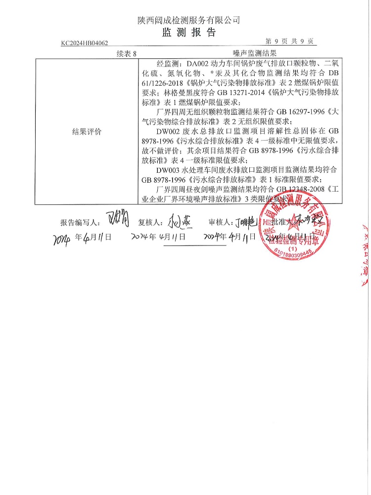 2024年废气、噪声、污水监测报告（一季度）(图10)